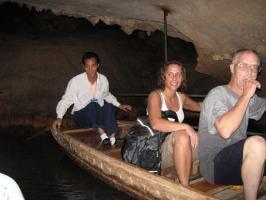 Boating In Caves Of Yangshuo